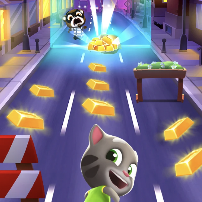 Том взломана версия. Говорящий том: бег за золотом outfit7 Limited. Talking Tom Gold Run Mod APK. Talking Tom Gold Run Mod APK Gameplay Mod.